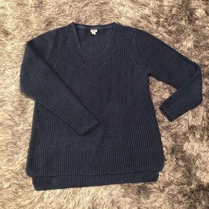 Blue L.L. BEAN oversized sweater